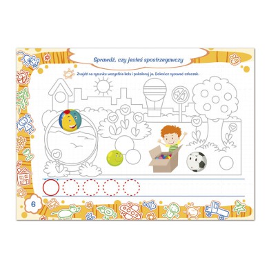 Pełne gracji i brawury kształty i figury | 5-6 lat