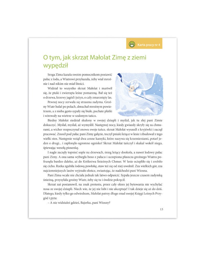 Opowieści wróbelka Bajerka | klasa 3